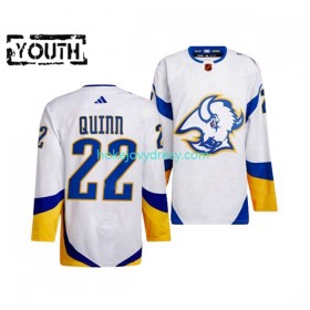 Dětské Hokejový Dres Buffalo Sabres JACK QUINN 22 Adidas 2022-2023 Reverse Retro Bílý Authentic